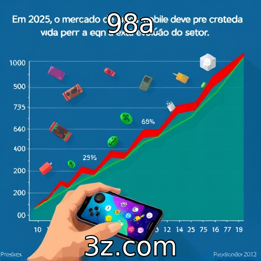 Crescimento do mercado de jogos mobile em 2025